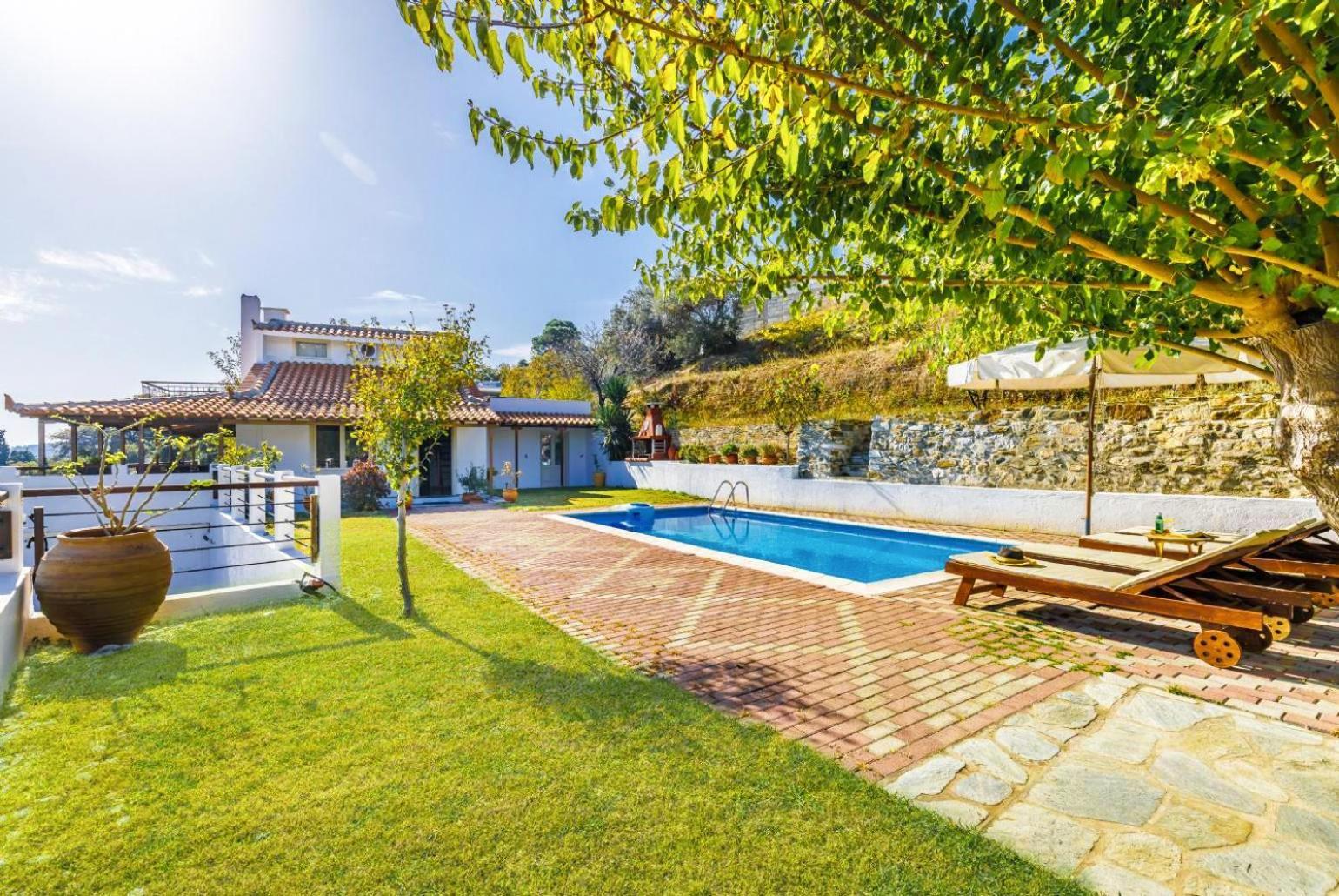 Villa Aloupi Skopelos stad Exteriör bild